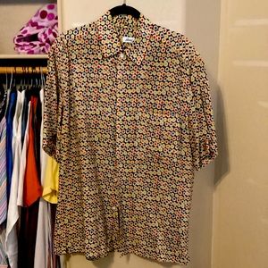 Brioni spotted shirt